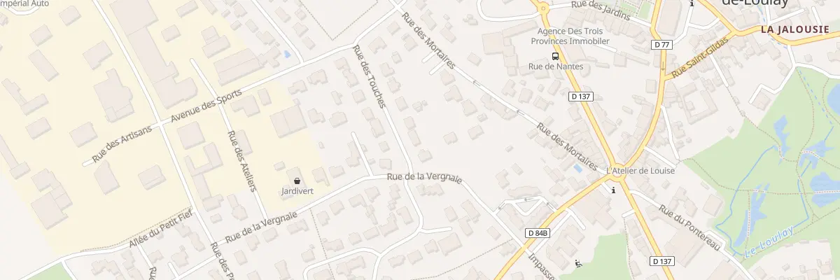 Plan du 4 Rue des touches à Montaigu-Vendée