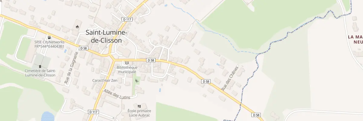 Plan du 15 Rue de la Vendee à Saint-Lumine-de-Clisson