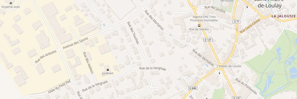 Plan du 6 Rue des touches à Montaigu-Vendée