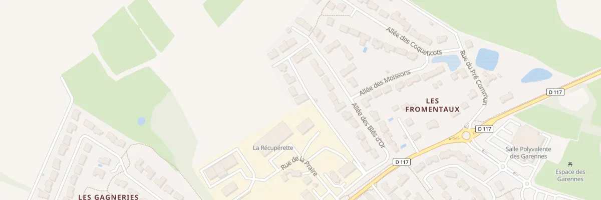 Plan du 4 All des Lucioles à Saint-Lumine-de-Clisson