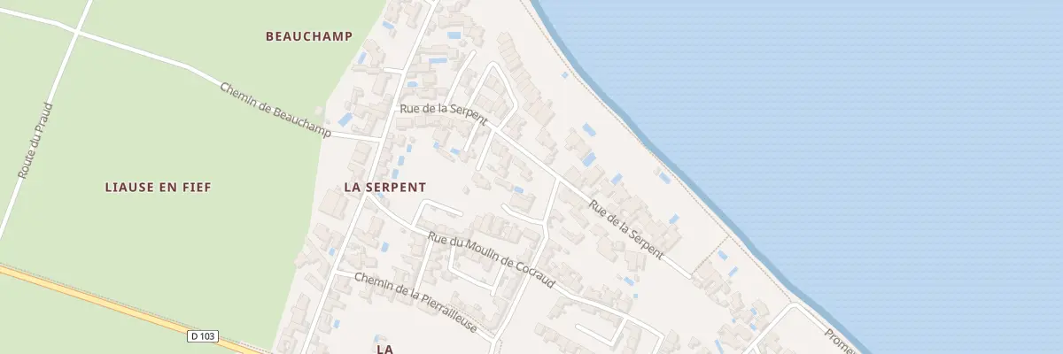 Plan du 14 Rue de la Serpent à La Flotte