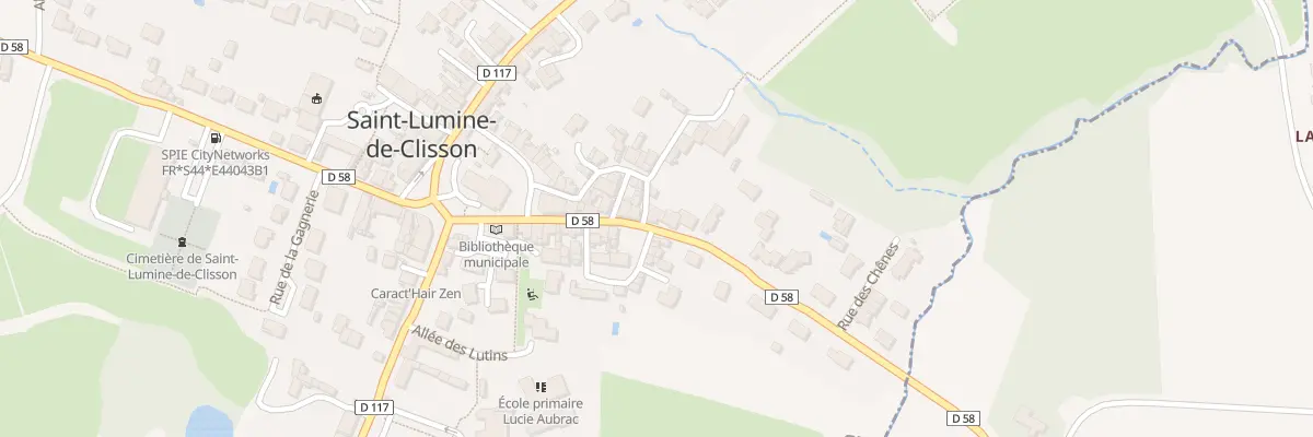Plan du 11 Rue de la Vendee à Saint-Lumine-de-Clisson