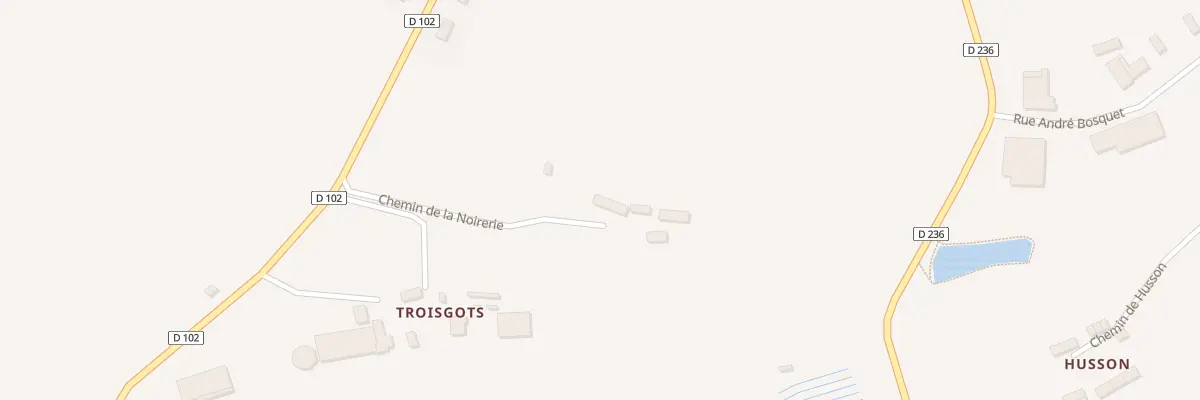 Plan du 6 La Noirerie à Roncey