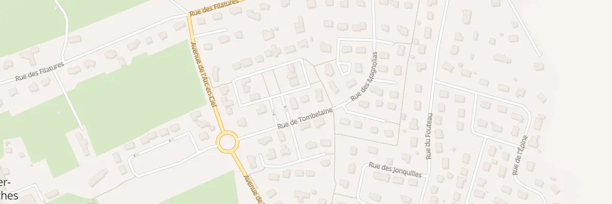 Plan du 4 Rue des Chênes Verts à Saint-Senier-sous-Avranches