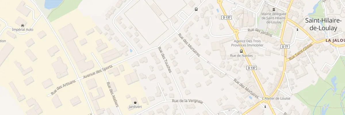 Plan du 12 Rue des touches à Montaigu-Vendée