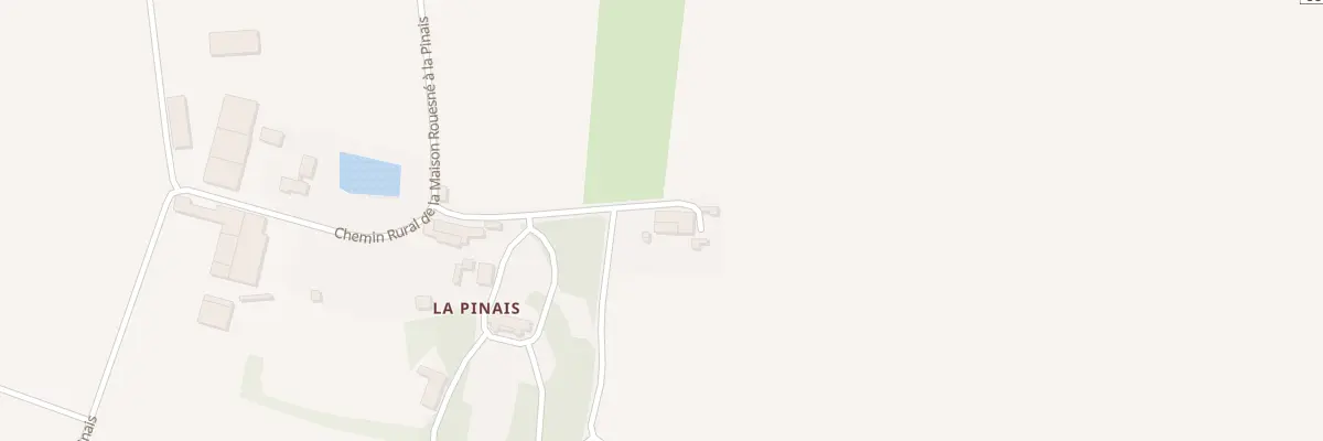 Plan du 7 La Pinais à Moisdon-la-Rivière