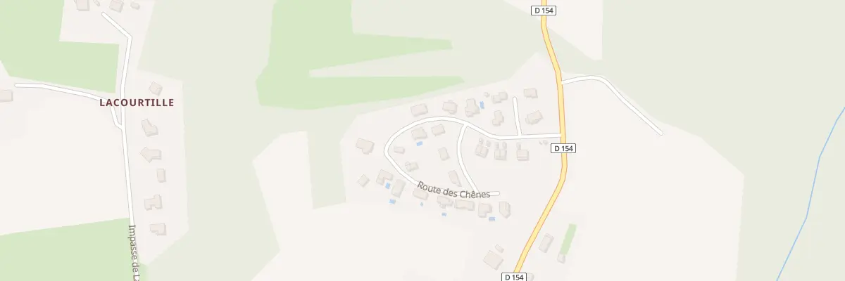 Plan du 177 Rte des Chênes à Saint-Barthélemy