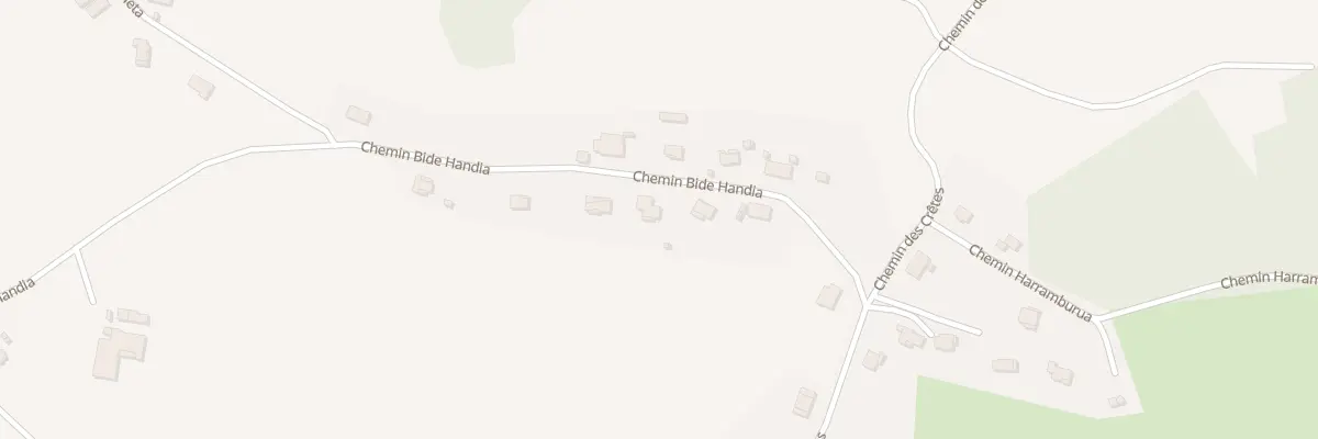 Plan du 203 Che Bide Handia à Briscous