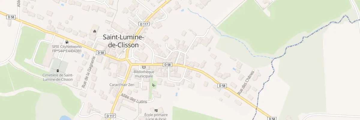 Plan du 7 Rue de la Vendee à Saint-Lumine-de-Clisson