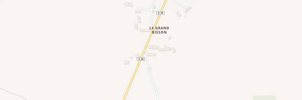Plan du 3 Le Grand Bisson à Saint-Denis-le-Gast