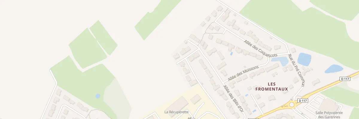 Plan du 6 All des Bleuets à Saint-Lumine-de-Clisson