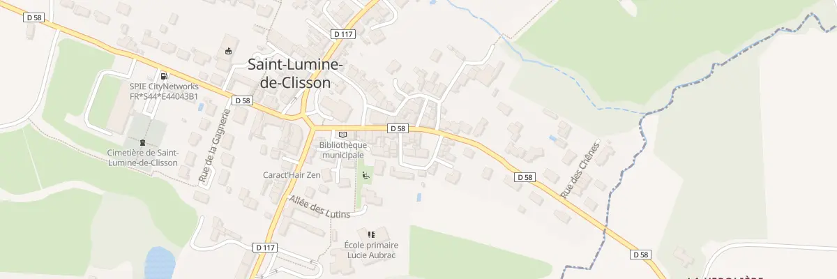 Plan du 14 Rue de la Vendee à Saint-Lumine-de-Clisson