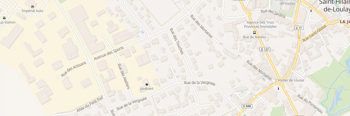 Plan du 7 Rue des touches à Montaigu-Vendée