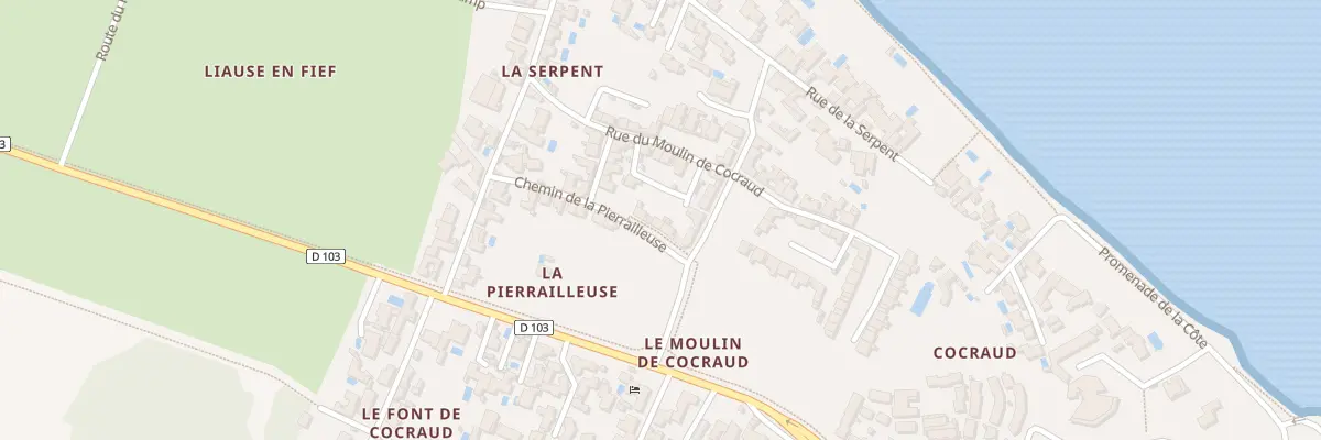 Plan du 7 Che de la Pierrailleuse à La Flotte