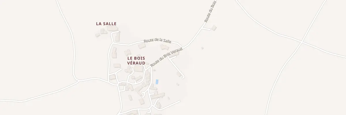 Plan du 15 Rte du Bois Veraud à Rives de l’Yon