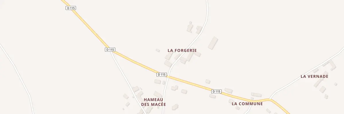 Plan du 1 La Forgerie à Émondeville