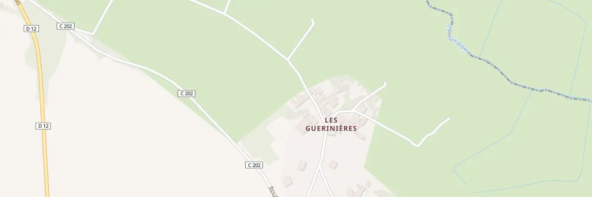Plan du 304 Les Guerinieres à Saint-Vincent-sur-Graon