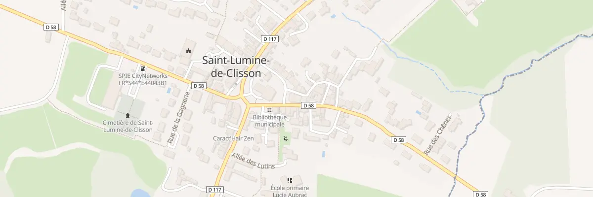 Plan du 1 Rue de la Vendee à Saint-Lumine-de-Clisson