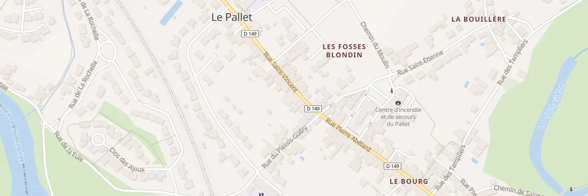 Plan du 7B Rue saint-vincent au Pallet
