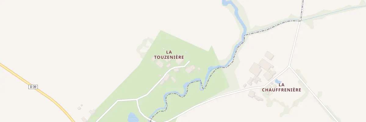 Plan du 13 La Touzenière à Saint-Denis-la-Chevasse