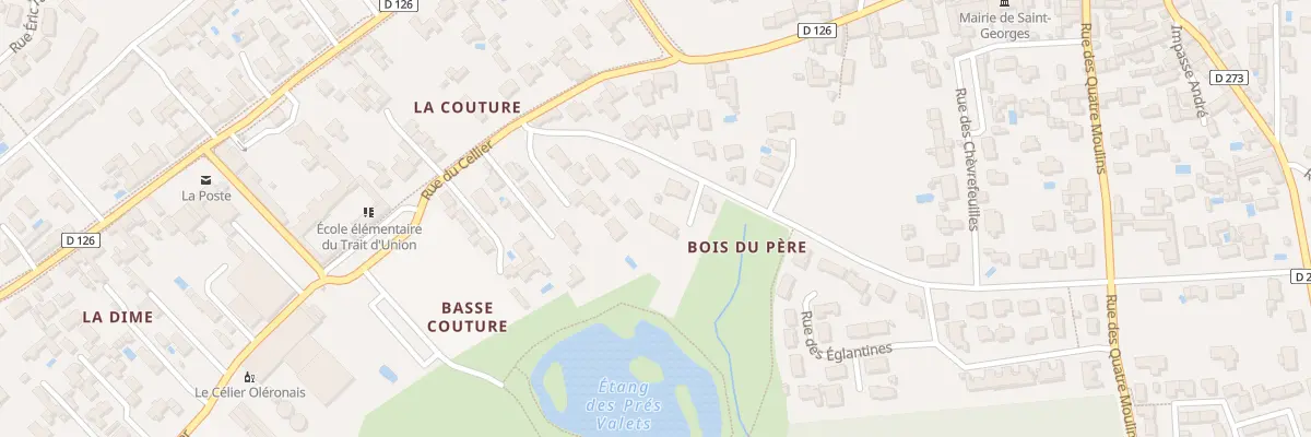 Plan du 120 Rue de la Fontaine à Saint-Georges-d’Oléron