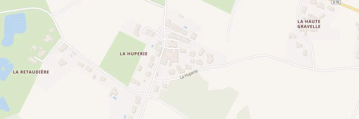 Plan du 6002 La Huperie à Monnières