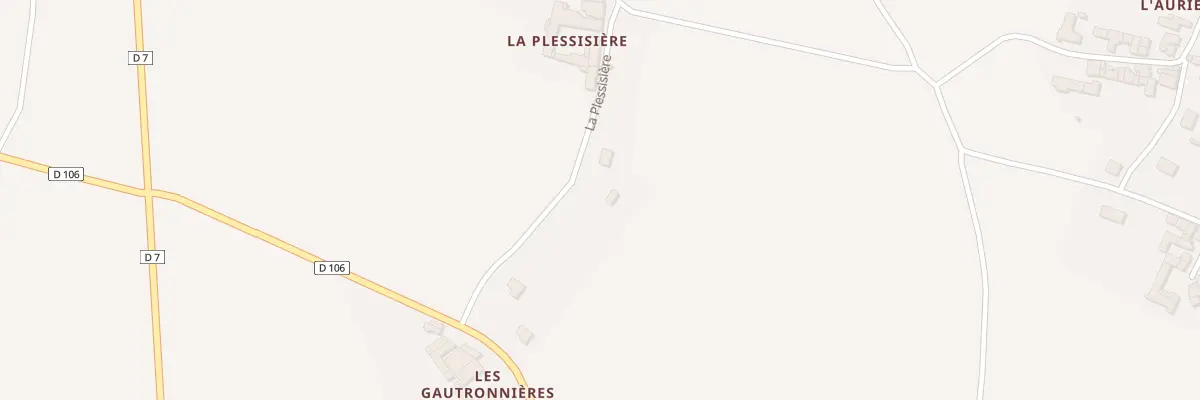 Plan du 1 Les Gautronnieres à La Chapelle-Heulin