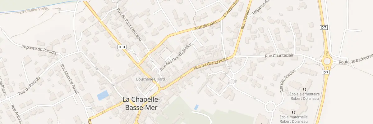 Plan du 25 Rue du grand puits à Divatte-sur-Loire