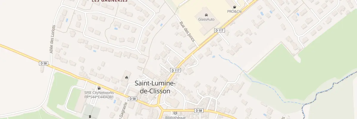 Plan du 21 Rte de Clisson à Saint-Lumine-de-Clisson