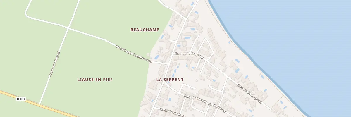 Plan du 2 Rue de la Serpent à La Flotte