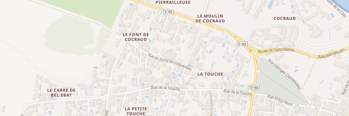 Plan du 22B Rue du Fond de Coquereau à La Flotte