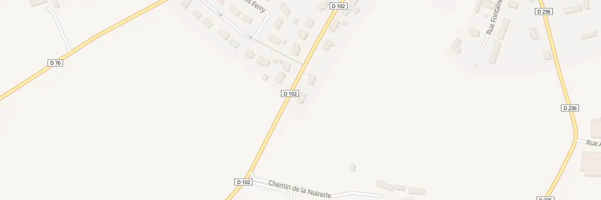 Plan du 23 Rte de la Chapelle à Roncey