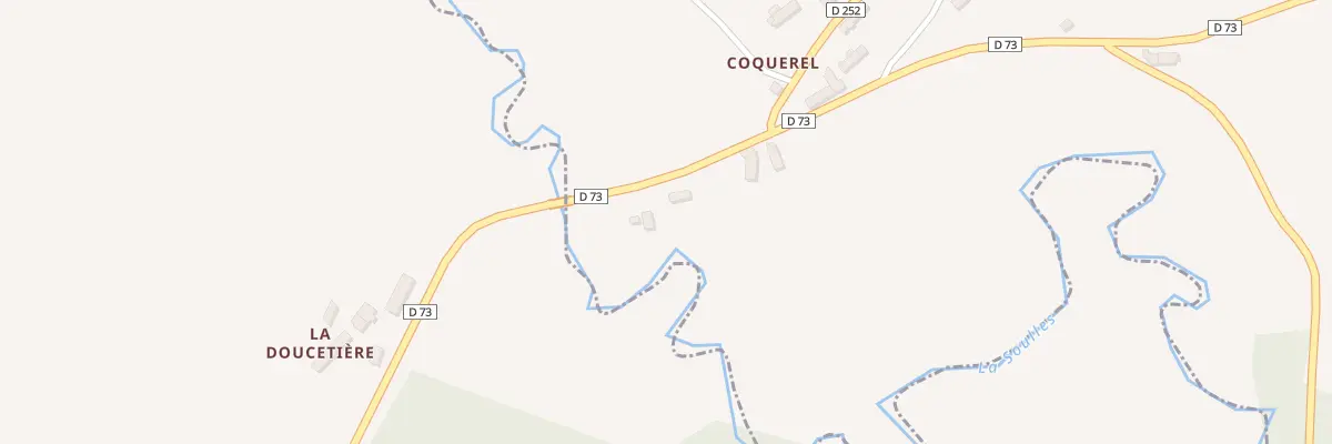 Plan du 3 Village Coquerel à Montpinchon