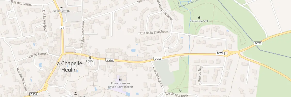 Plan du 4 Rue de la blanchette à La Chapelle-Heulin