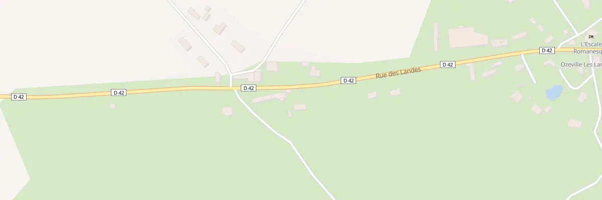 Plan du 12B Rue des Landes à Ozeville