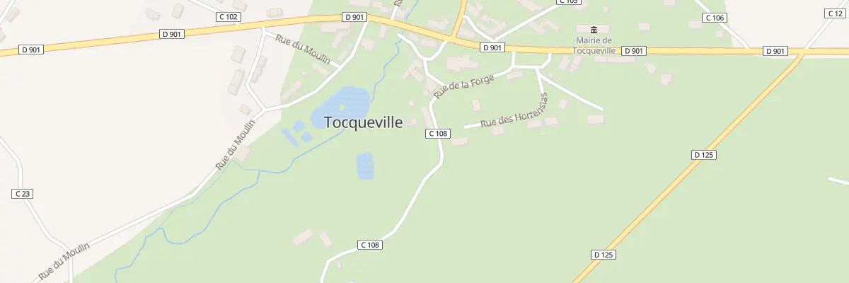 Plan du 16 Rue de la Forge à Tocqueville