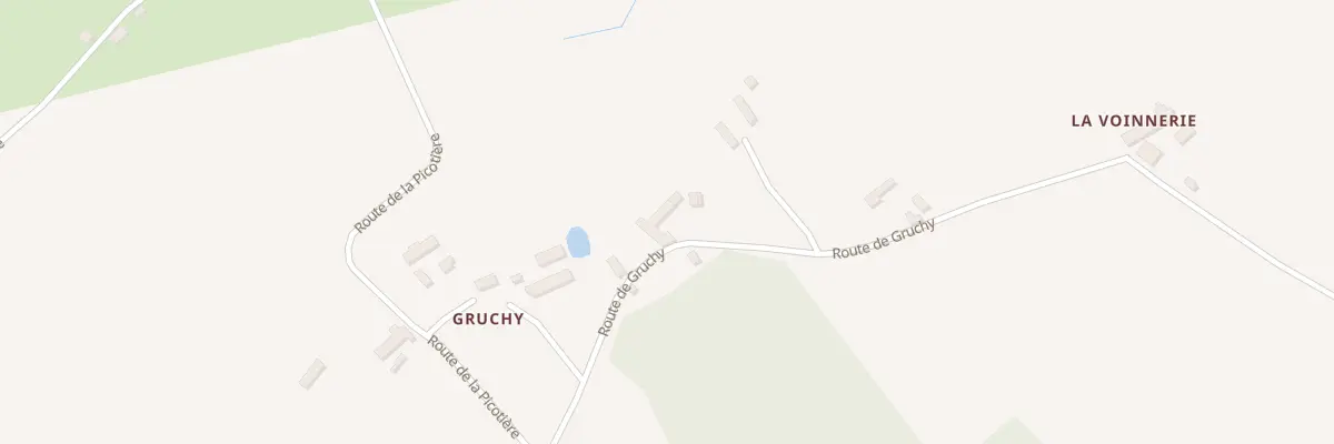 Plan du 21 Rte de Gruchy à Appeville
