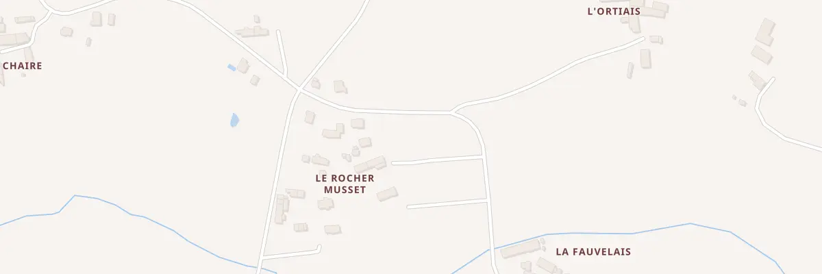 Plan du 22 Le Rocher Musset à Livré-sur-Changeon