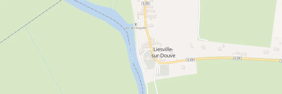 Plan du 9 L’Eglise à Liesville-sur-Douve