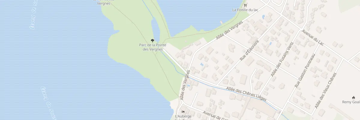 Plan du 2 Imp des Vergnes à Soustons