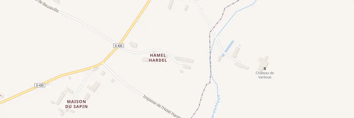 Plan du 5060 L’Hotel Hardel à Montcuit