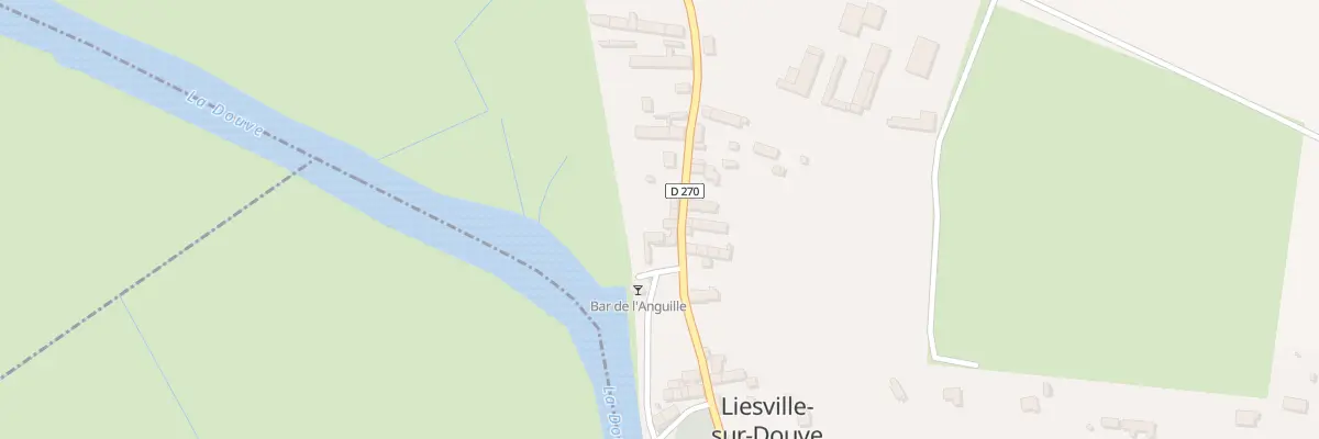 Plan du 15 L’Eglise à Liesville-sur-Douve