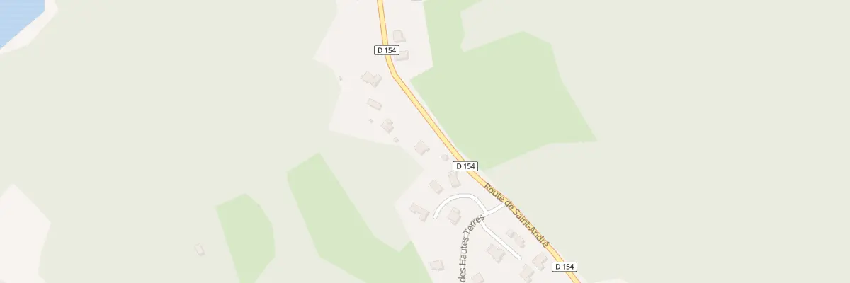 Plan du 2333 Rte de Saint André à Saint-Barthélemy