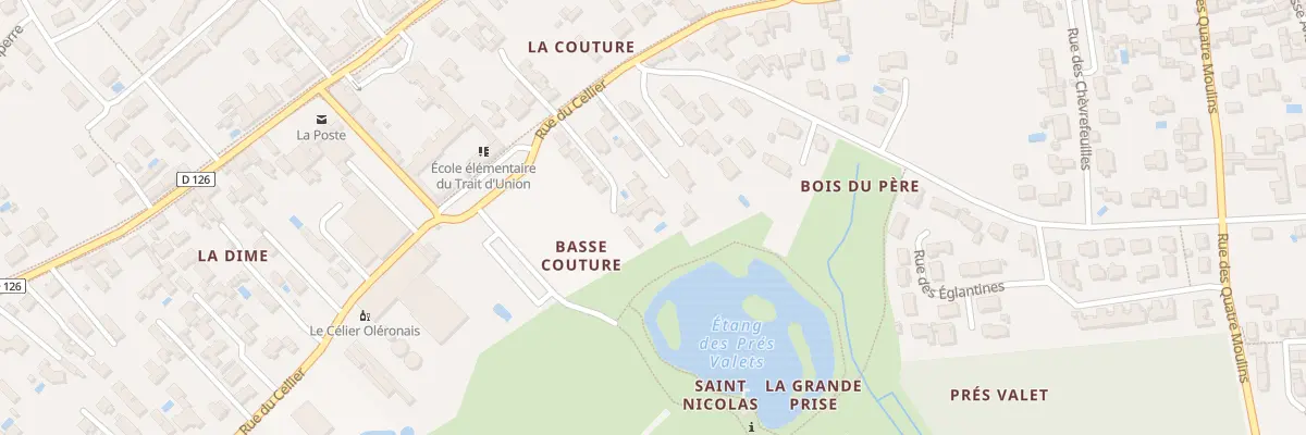 Plan du 199 Rue du Cellier à Saint-Georges-d’Oléron