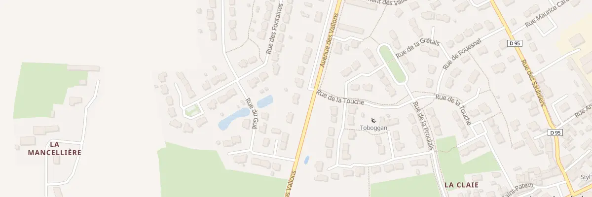 Plan du 20 Avenue des Vallons à Louvigné-de-Bais