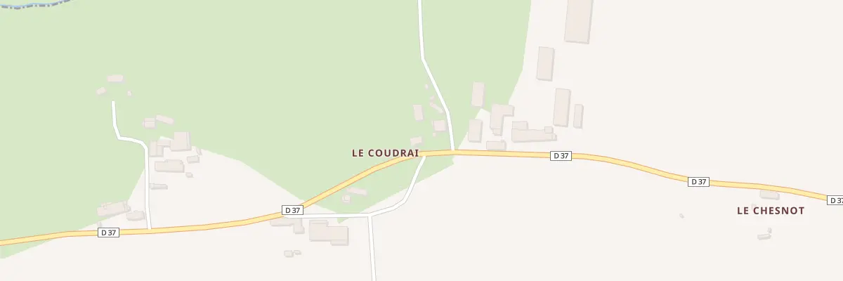Plan du 4 Le Coudrai à Bais