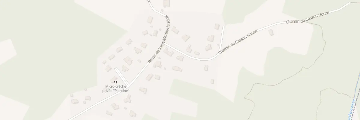 Plan du 76 Rte de Saint-Martin-de-Hinx à Saint-André-de-Seignanx