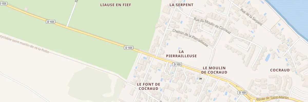 Plan du 1 Rue de la Maladrerie à La Flotte