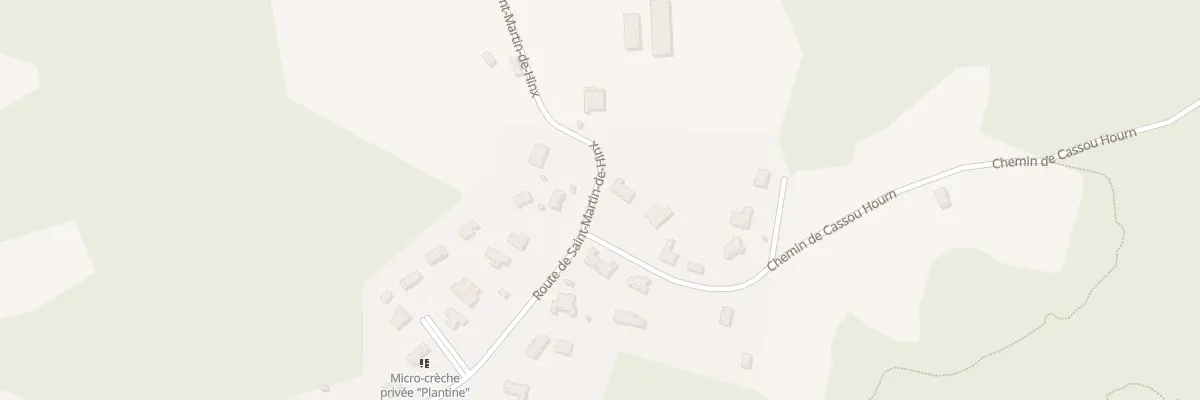 Plan du 1328 Rte de Saint-Martin-de-Hinx à Saint-André-de-Seignanx