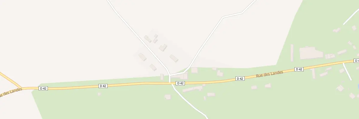 Plan du 7 Rue des Landes à Ozeville